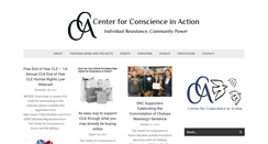 Desktop Screenshot of centerforconscience.org